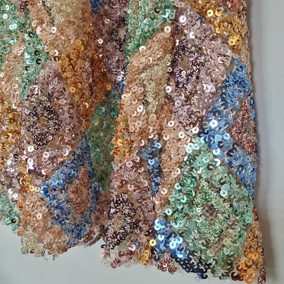 ZARA| LIMITED EDITION SEQUIN DRESS - Picture 14 of 17